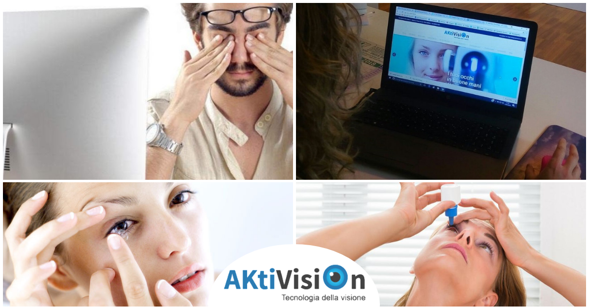 Sindrome dell'occhio secco - Aktivision Blog