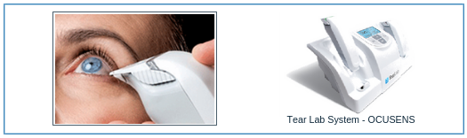 Test osmolarità - Tear Lab System Ocusens - Sindrome dell'Occhio Secco - AKtiVision